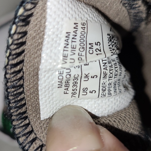 Converse Chuck Taylor AllStar Dinoverse Hi-Top Sneakers Infant Size 5M Pre-Loved - Picture 16 of 17